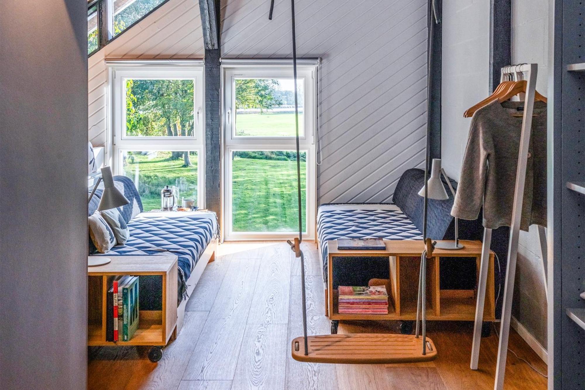 Ferienhaus Hyggeby - Architektenhaus Mit Schlei Blick Ulsnis Dış mekan fotoğraf